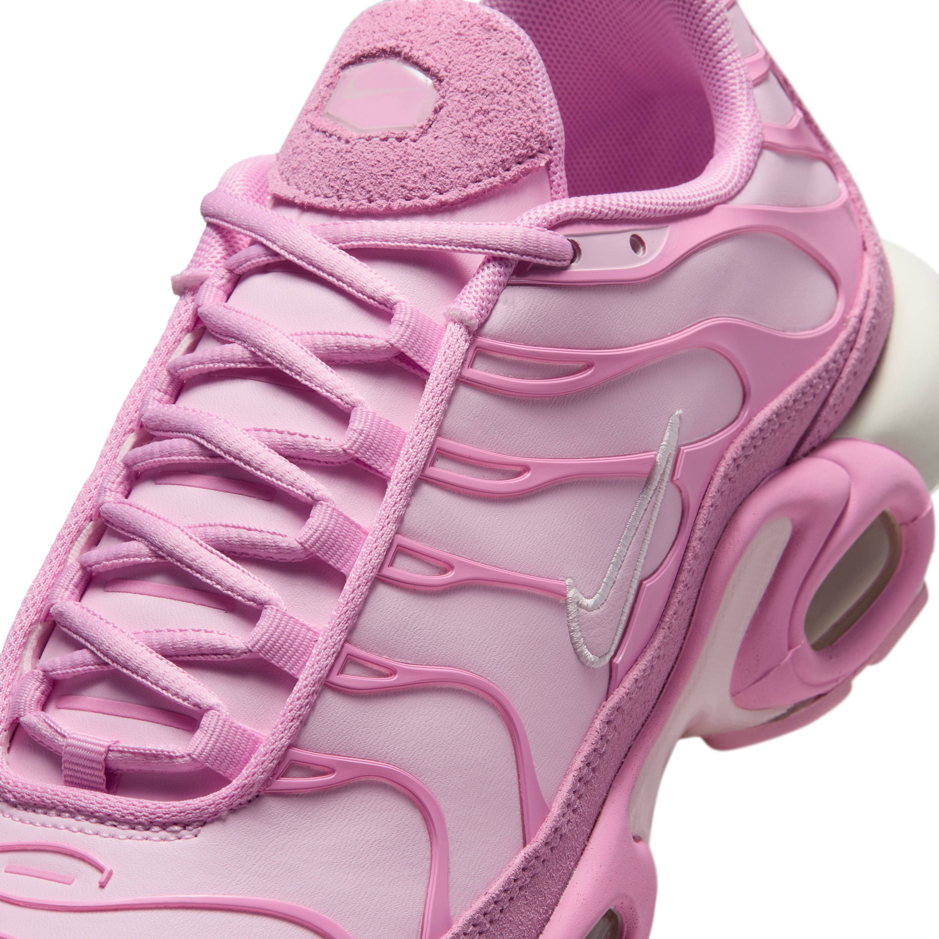 Nike TN Air Max Plus Suede Pink Rise IV5286-600 side