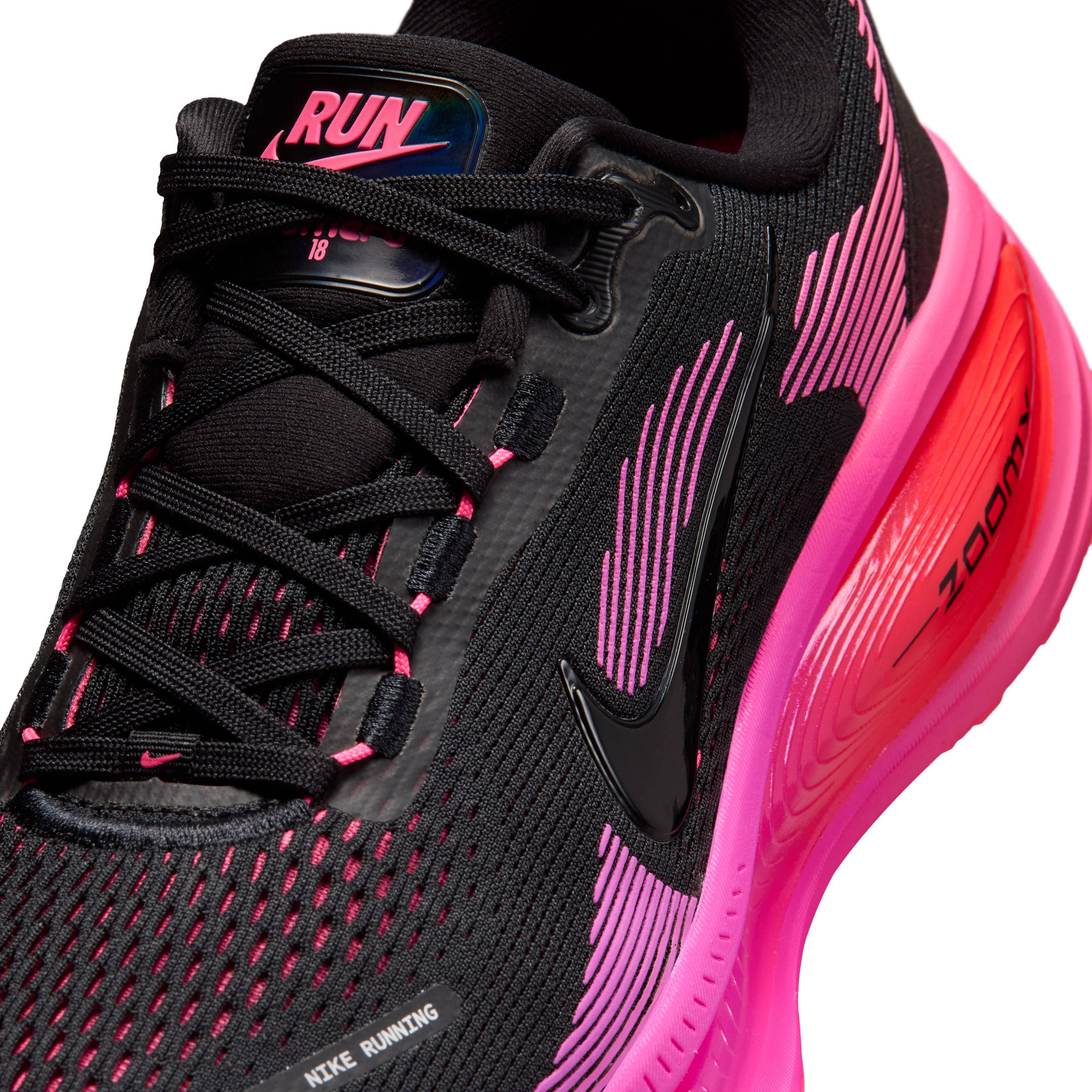 Nike Vomero 18 Black Pink Purple HM6804-013 side