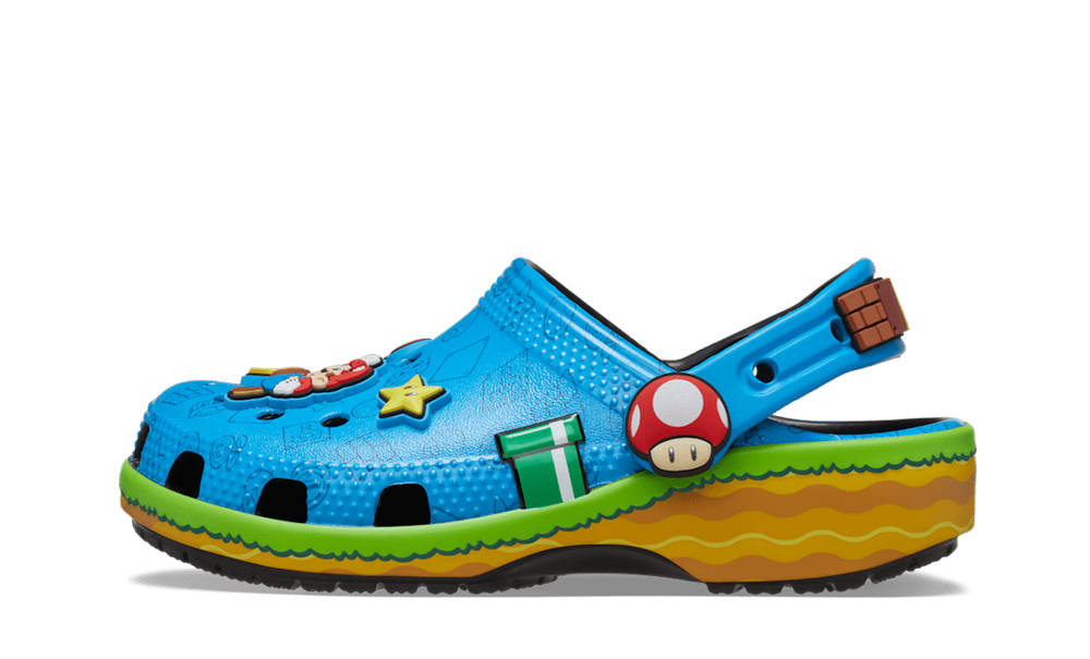Nintendo x Crocs Classic Clog BG Super Mario Blue 212139-90H
