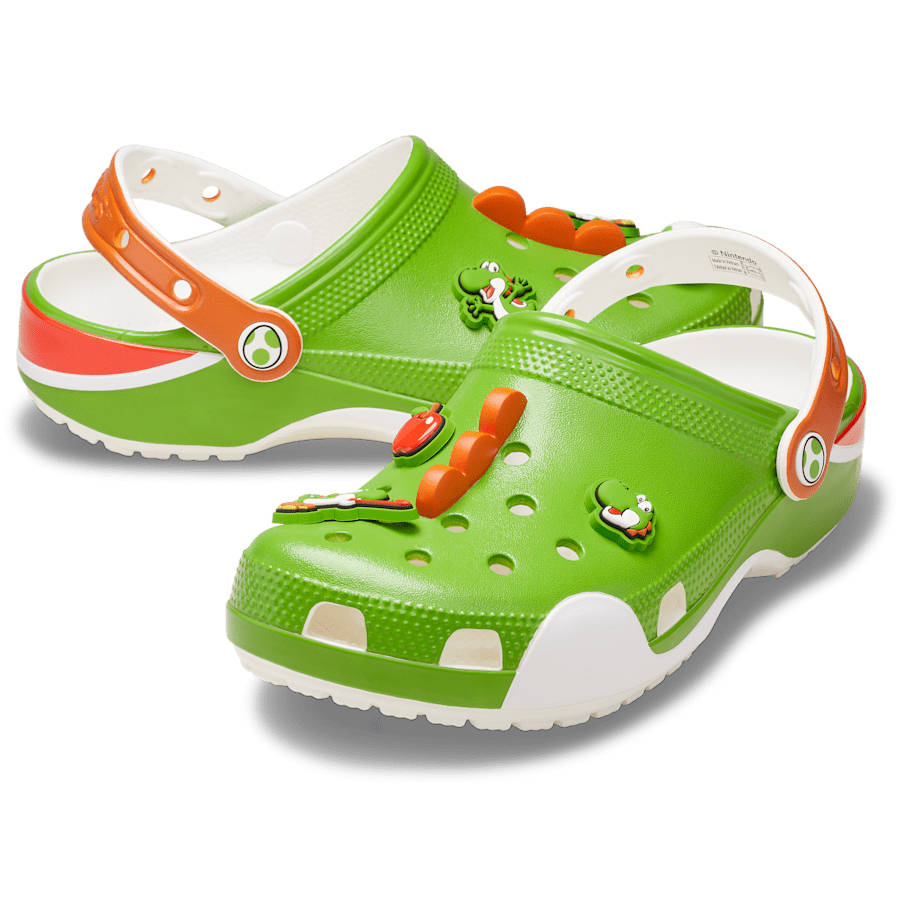Nintendo x Crocs Classic Clog Yoshi Green 212136-90H side