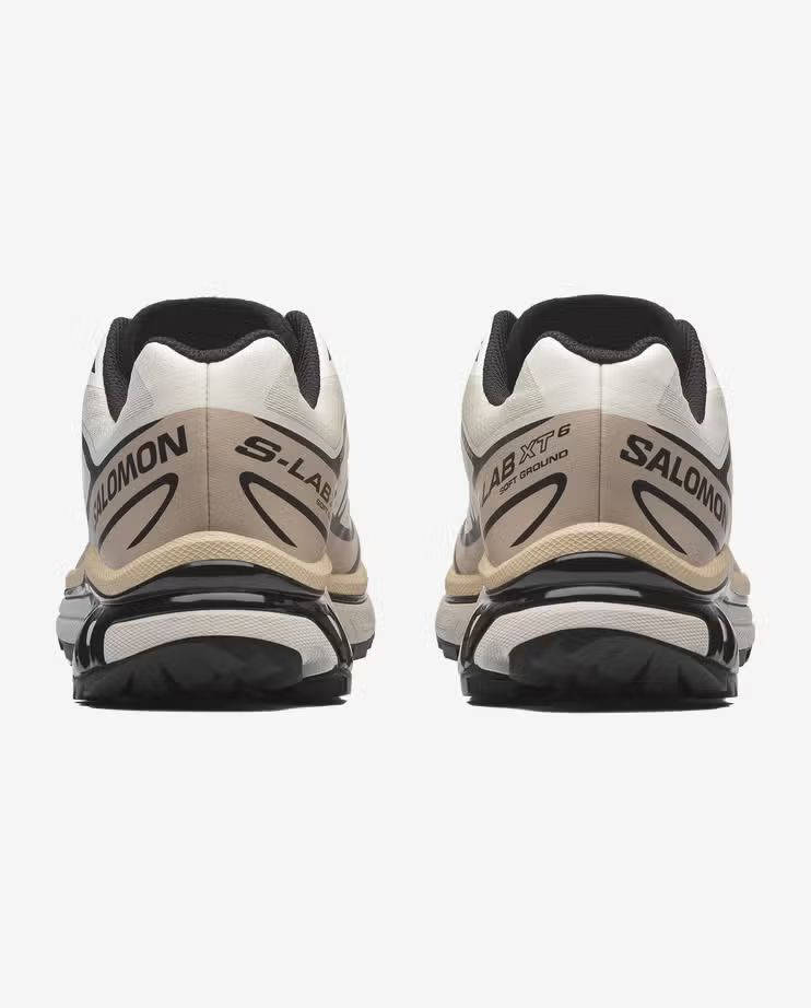 Salomon XT-6 Vanilla Ice Black Silver Cloud L49211300 back