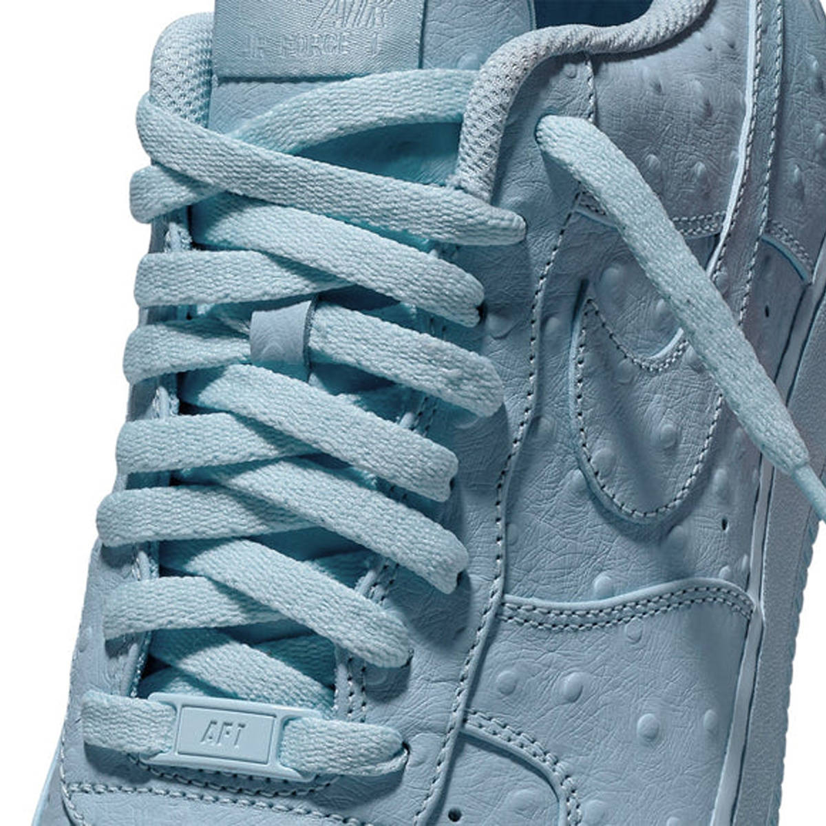 Travis Scott x Nike Air Force 1 Low Icey Blue Detail 1