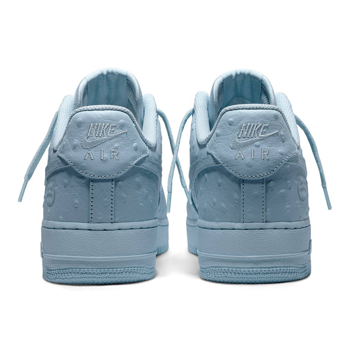 Travis Scott x Nike Air Force 1 Low Icey Blue Heel