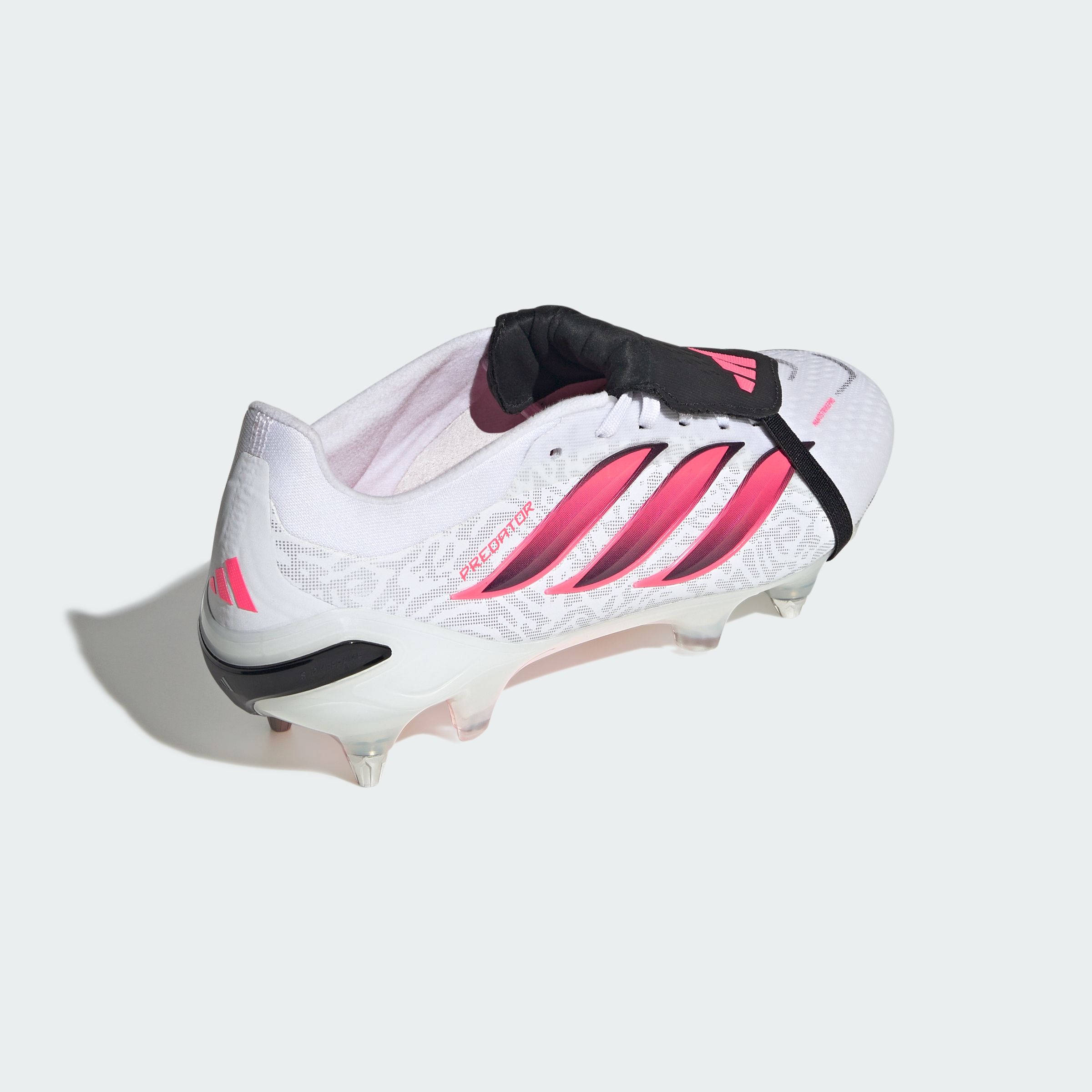 adidas Predator Pro Fold-Over Tongue Soft Ground Football Boots White Solar Turbo IH7237 back