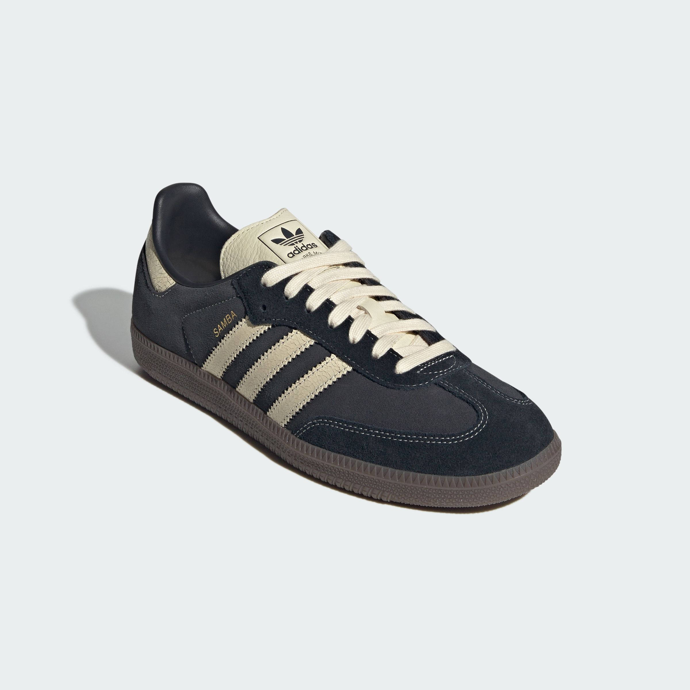 adidas Samba OG Carbon Warm Vanilla KK2268 front