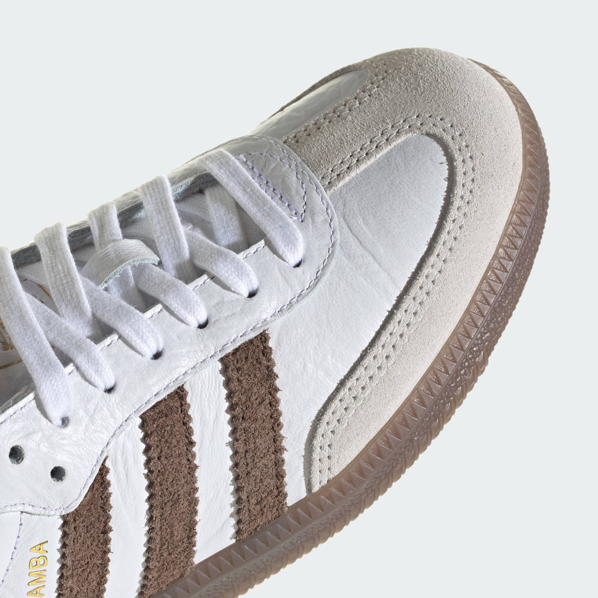 adidas Samba OG White Earth Strata LA0971 toe