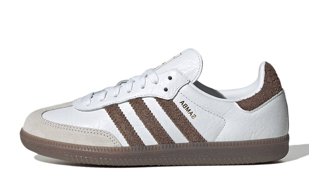 adidas Samba OG White Earth Strata Brown LA0971