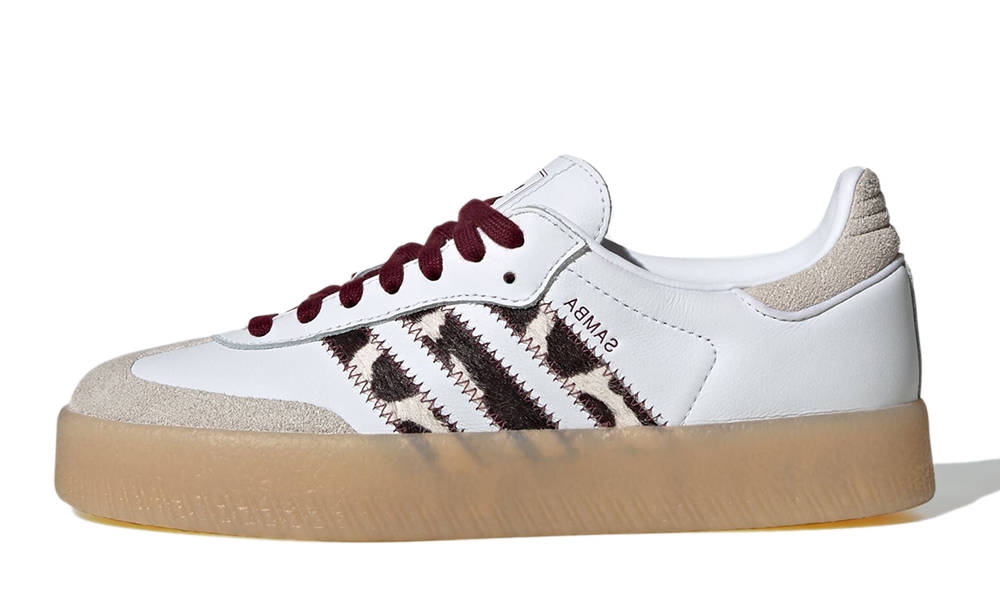 adidas Sambae Print White Red