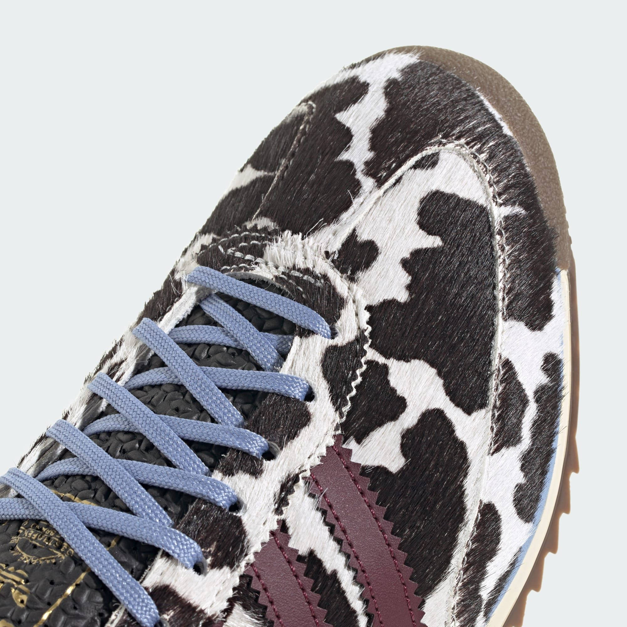 adidas SL 72 Pony Hair Black Multi KJ2288 toe