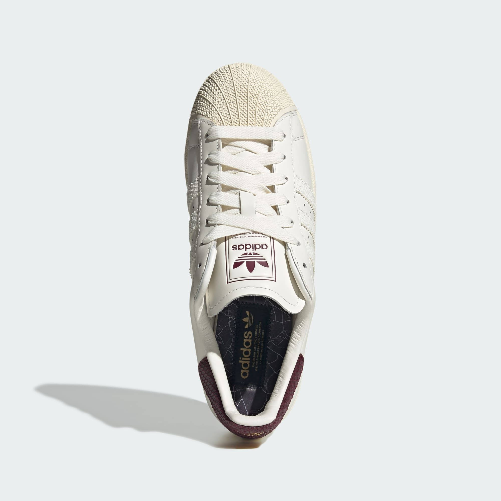 adidas Superstar London White Brown LB5475 middle