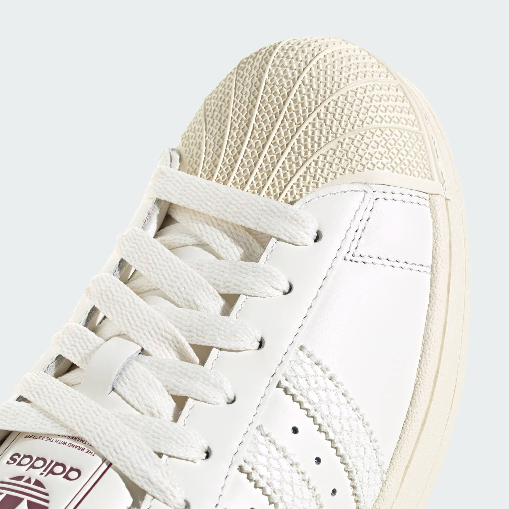 adidas Superstar London White Brown LB5475 toe