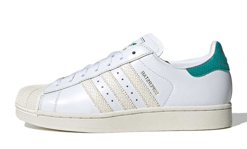 adidas Superstar London White Green