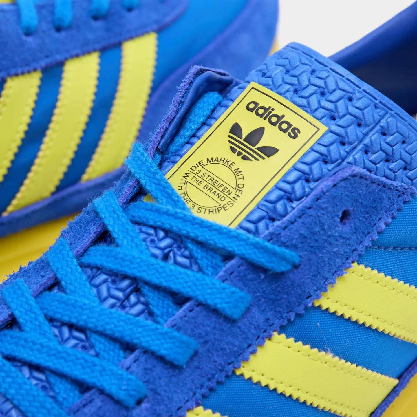 adidas TRX OG SPZL Blue Yellow tongue