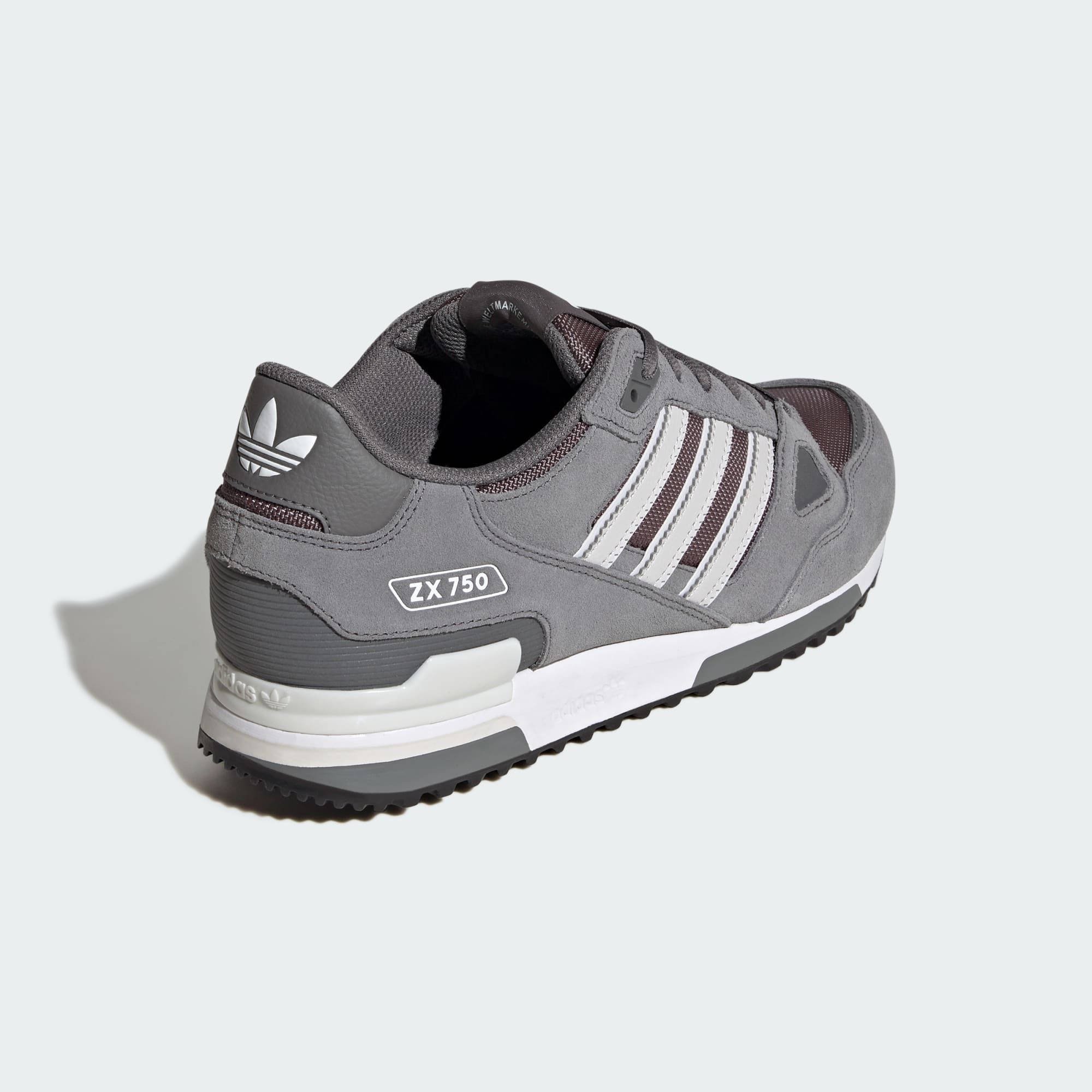 adidas ZX 750 Grey White JD Exclusive LA1965 back