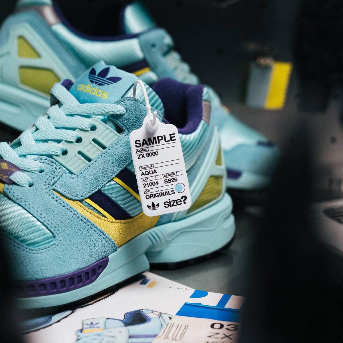 adidas ZX 8000 Archive Proto Aqua size_ Exclusive First Look 1