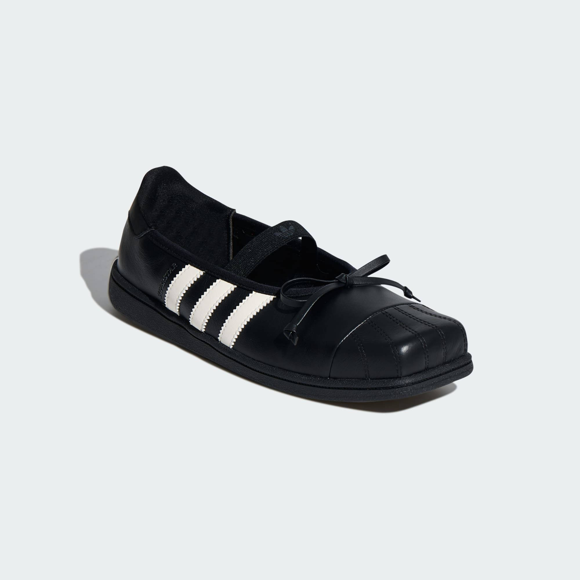 Jennie x adidas Superstar Square Ballet Black LB3787 front