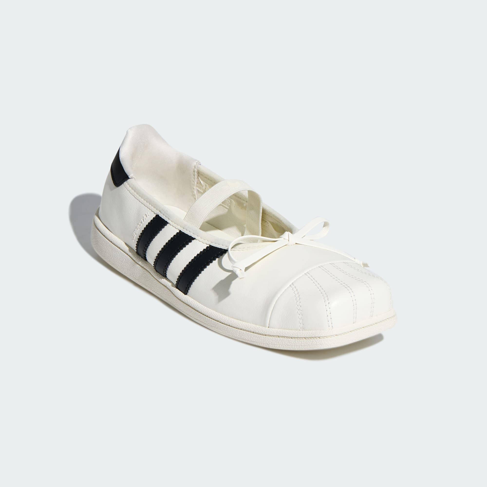 Jennie x adidas Superstar Square Ballet White LB3786 front