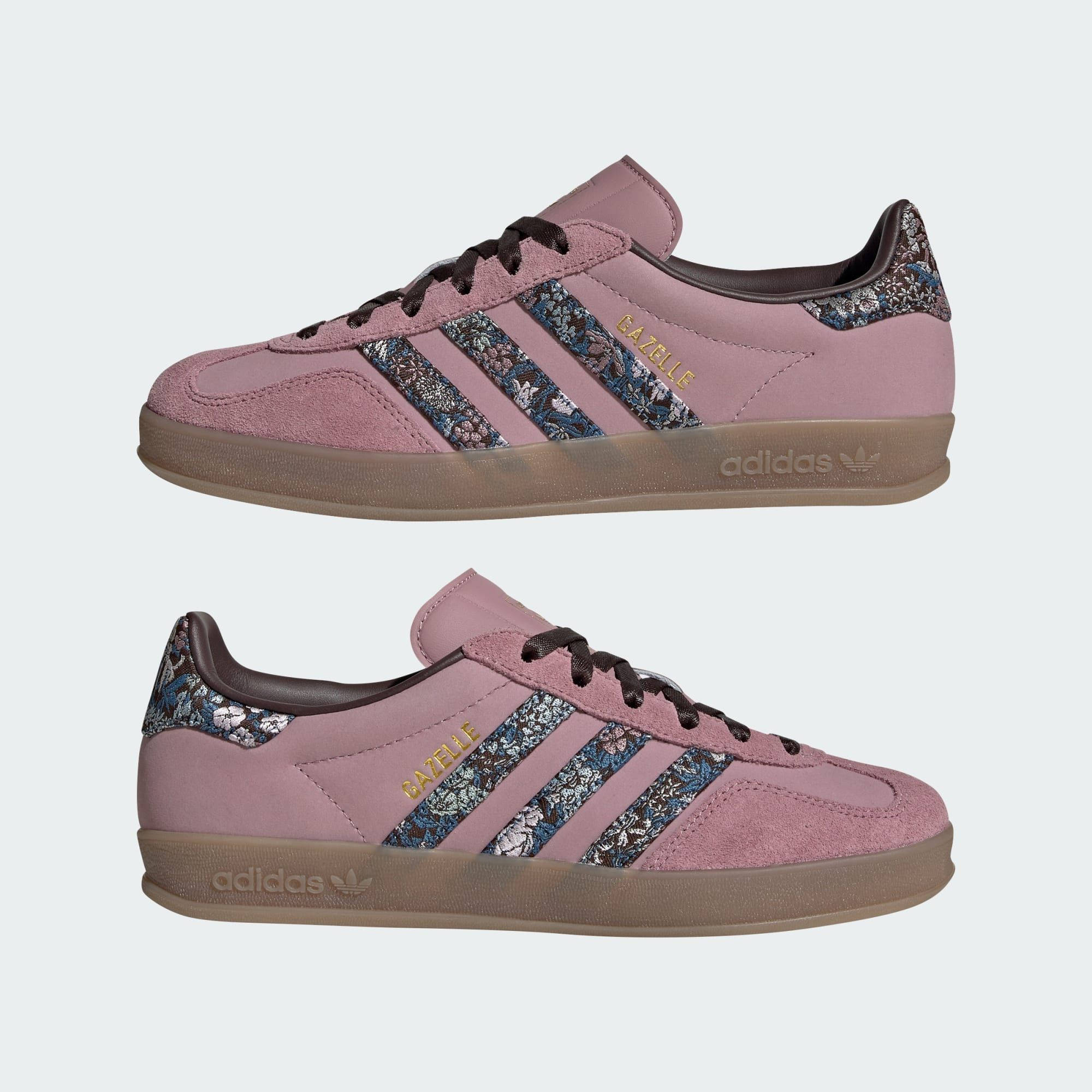 Liberty London x adidas Gazelle Indoor Floral Magic Mauve KH9853 feature