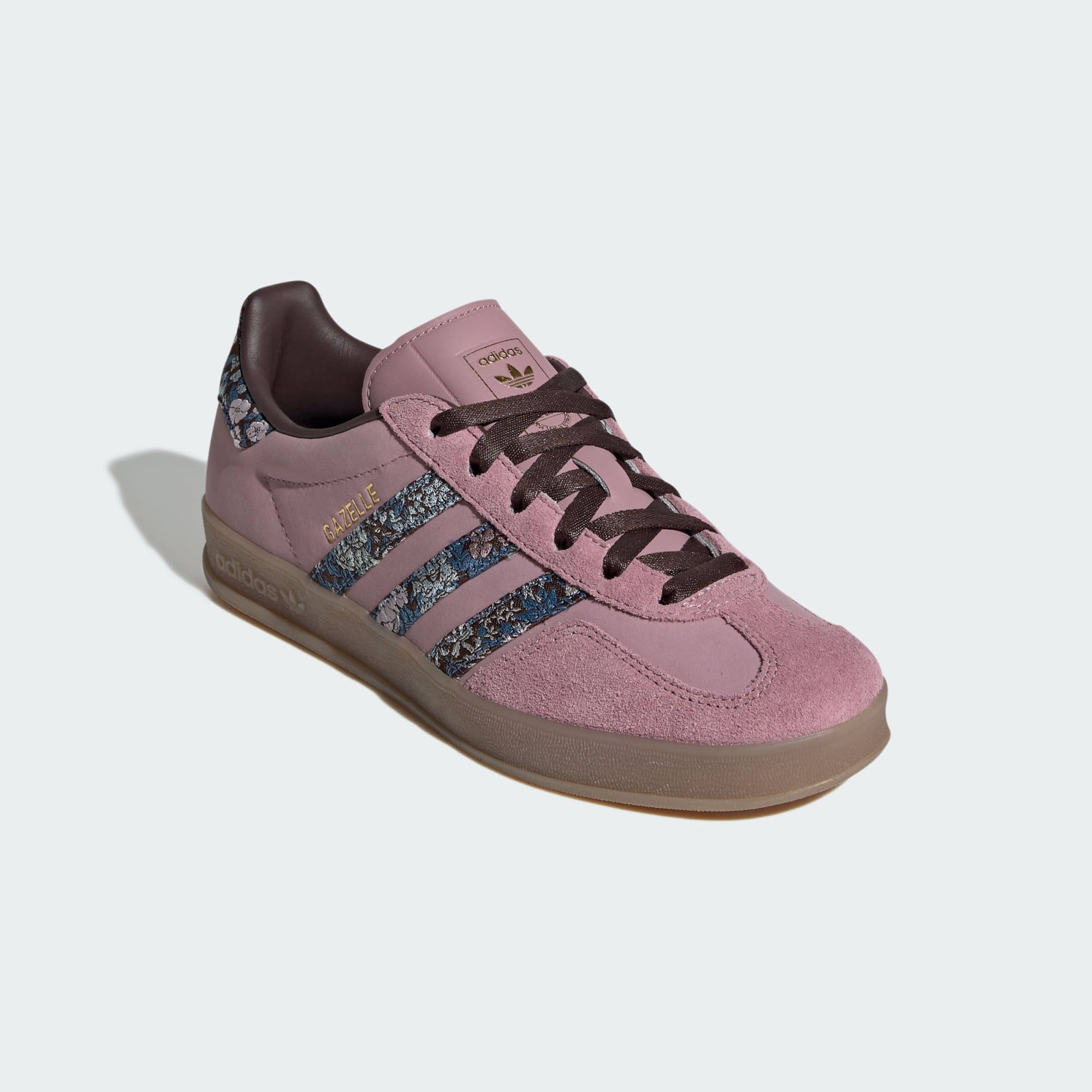 Liberty London x adidas Gazelle Indoor Floral Magic Mauve KH9853 front