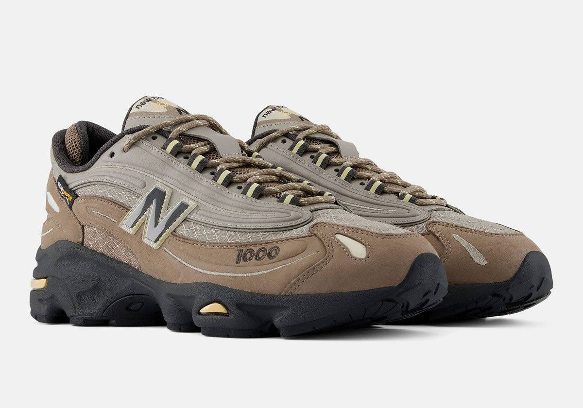 New Balance 1000 Cordura Brown Grey front