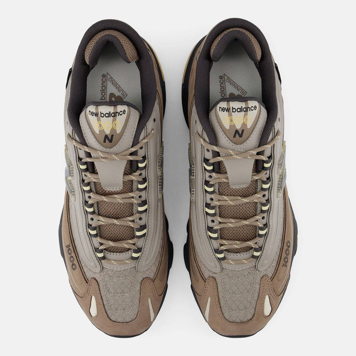 New Balance 1000 Cordura Brown Grey middle