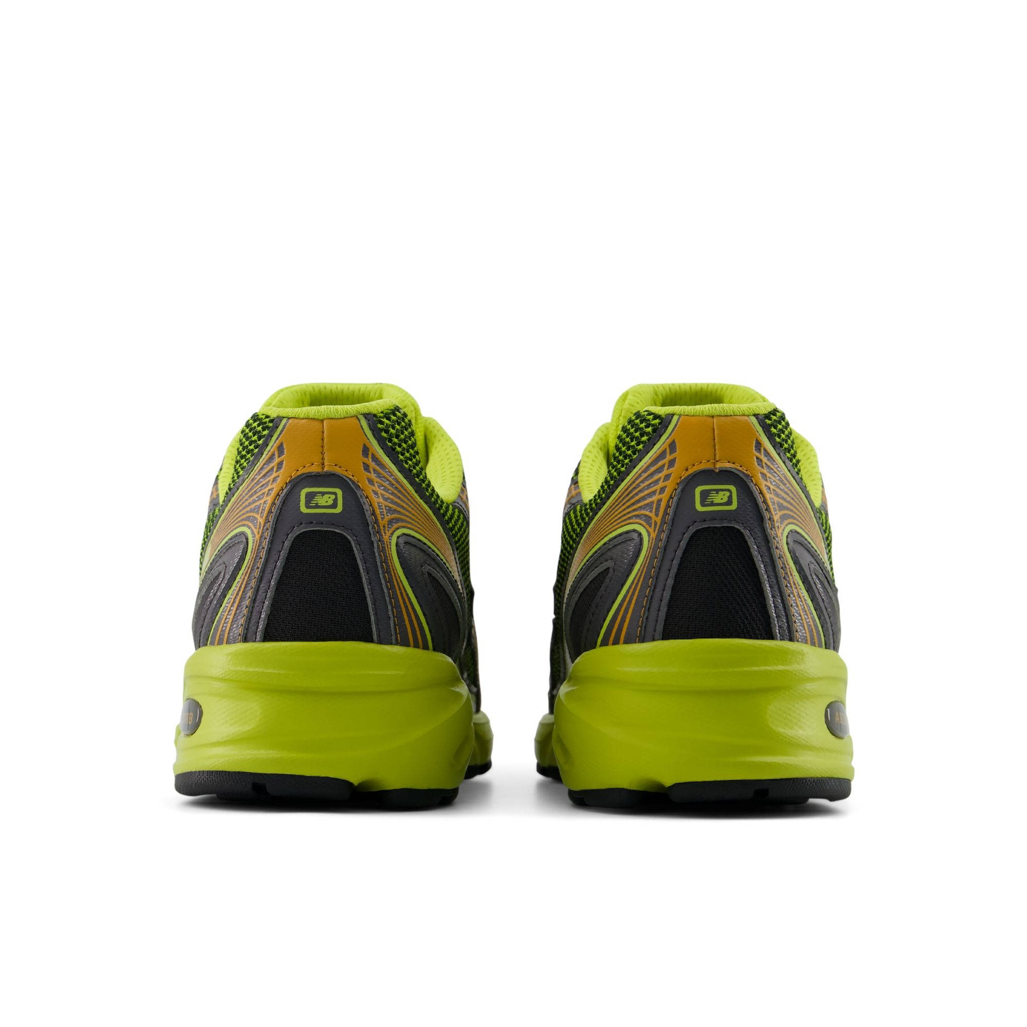 New Balance 740 Green Orange U74099S back