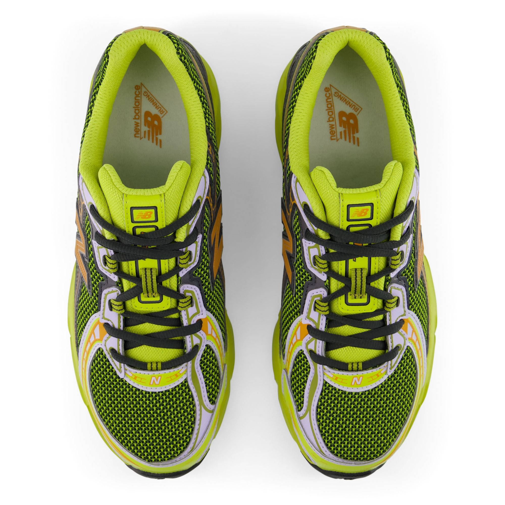 New Balance 740 Green Orange U74099S middle