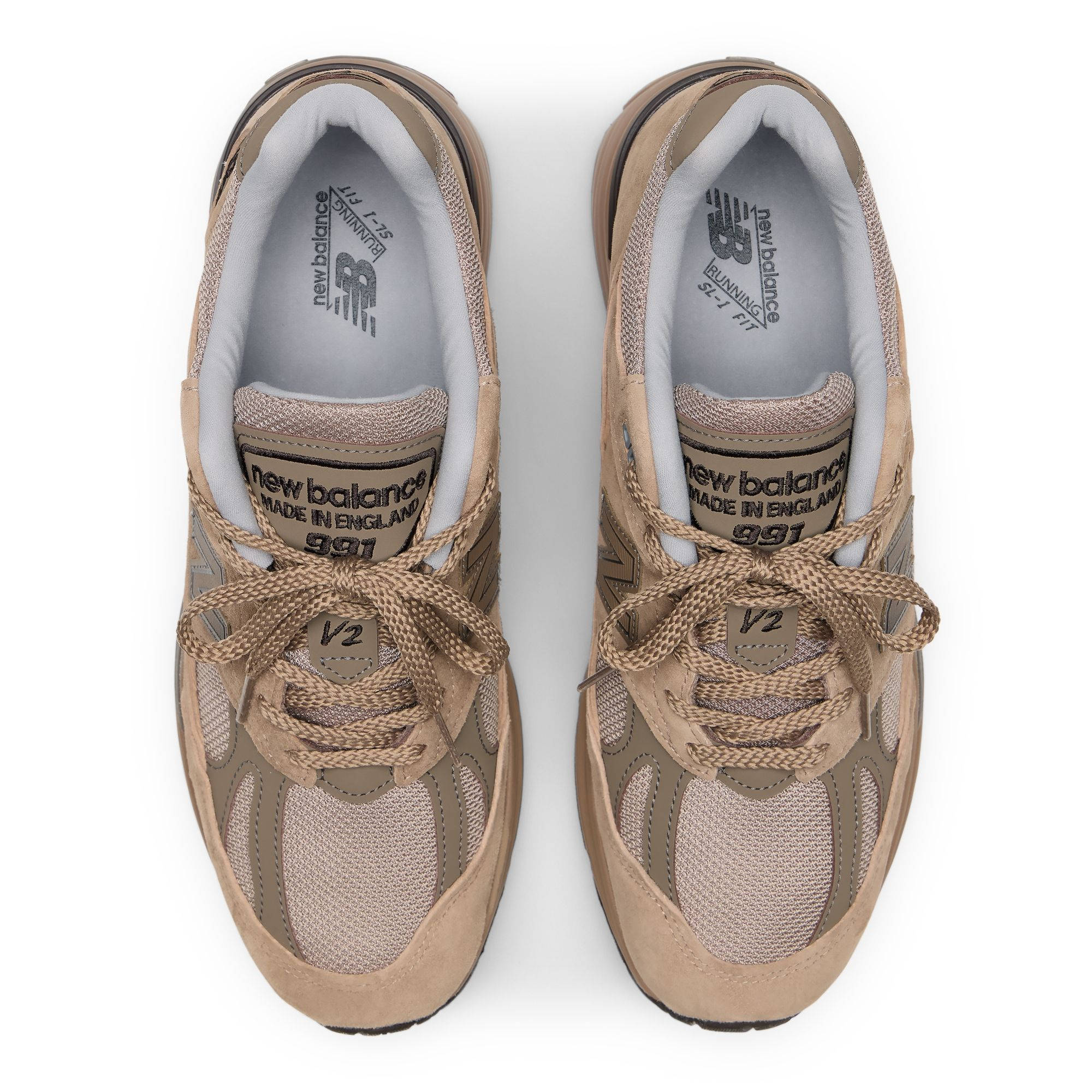New Balance 991v2 Walnut Shitake U991WL2 middle