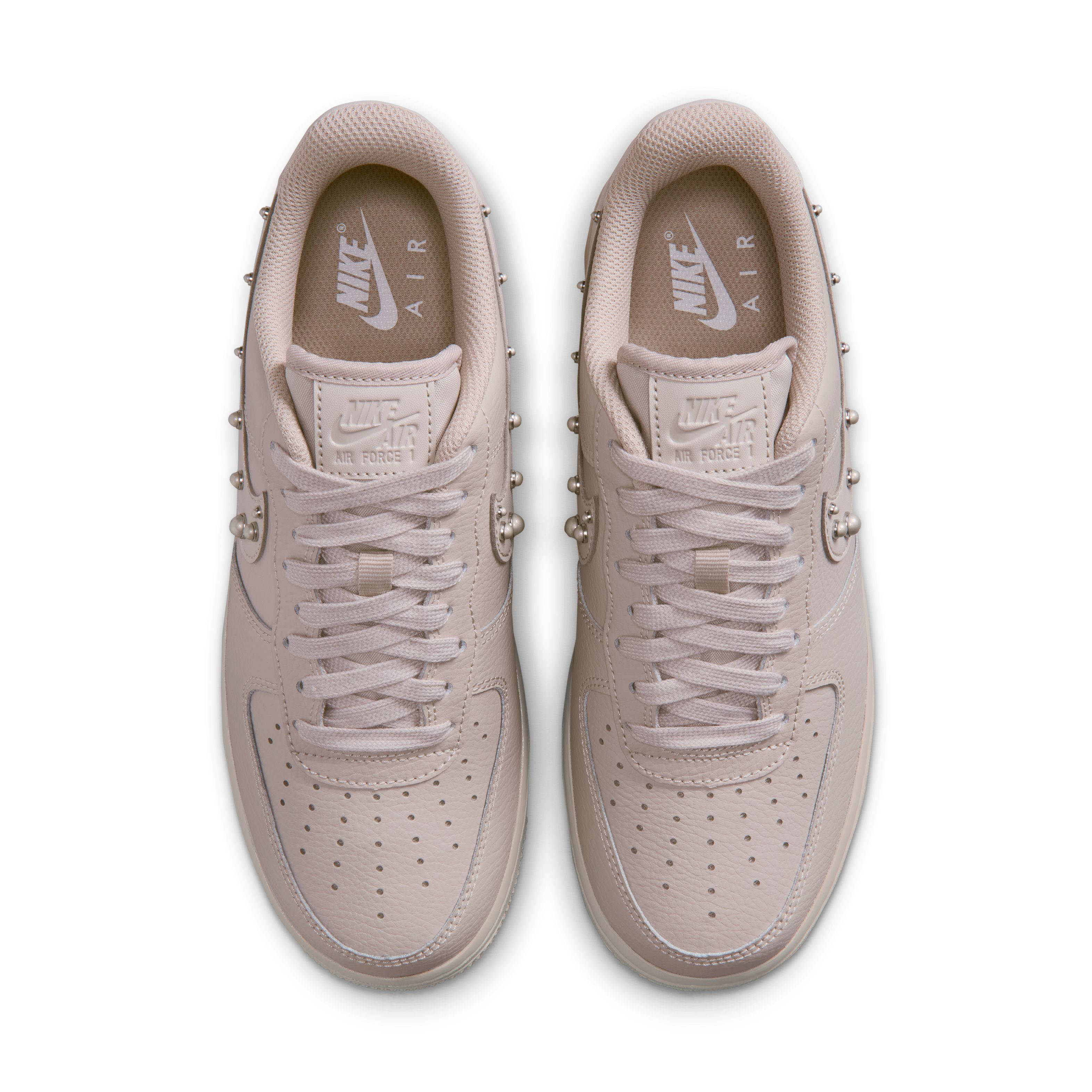 Nike Air Force 1 07 Cream II Metallic Silver IU7557-236 middle