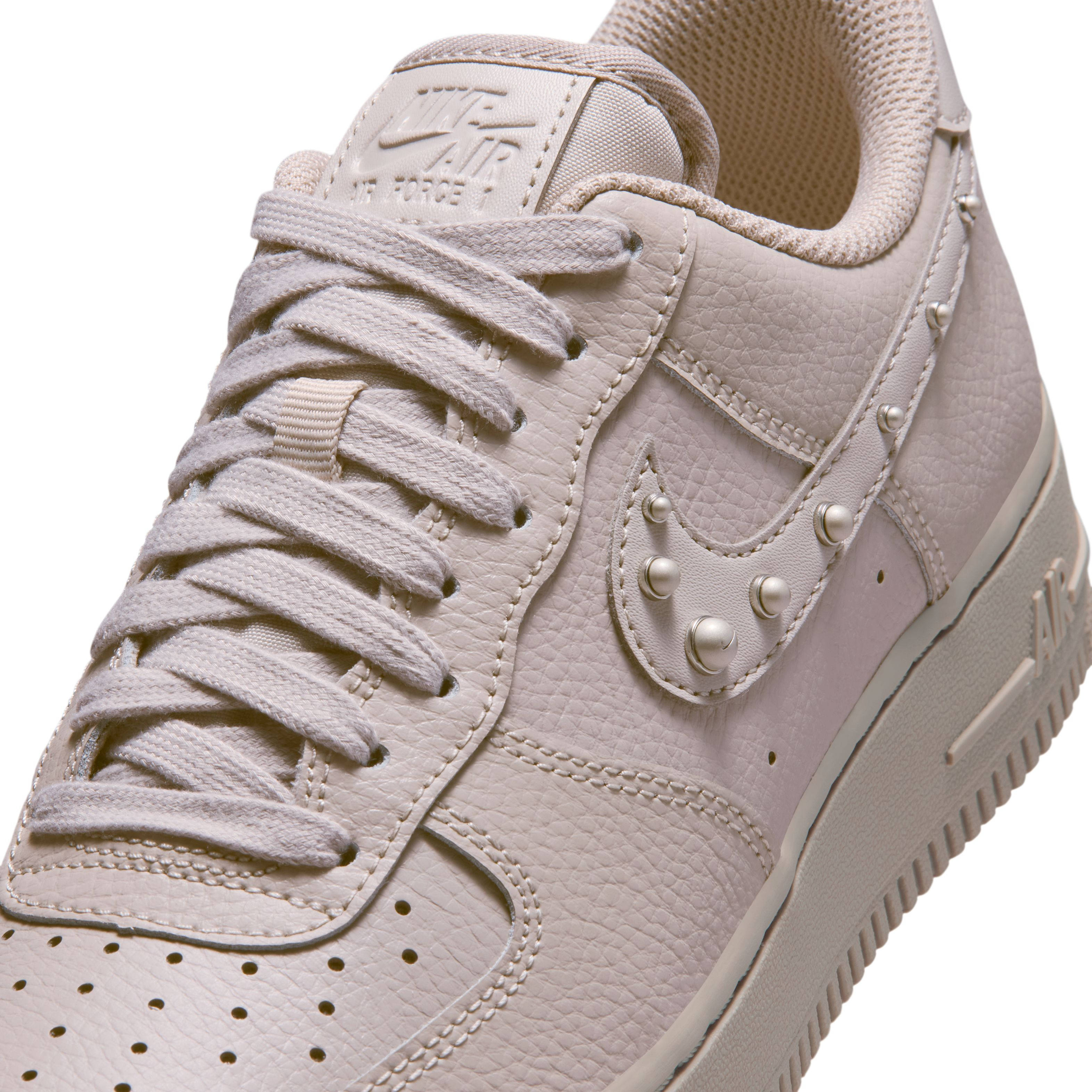Nike Air Force 1 07 Cream II Metallic Silver IU7557-236 side