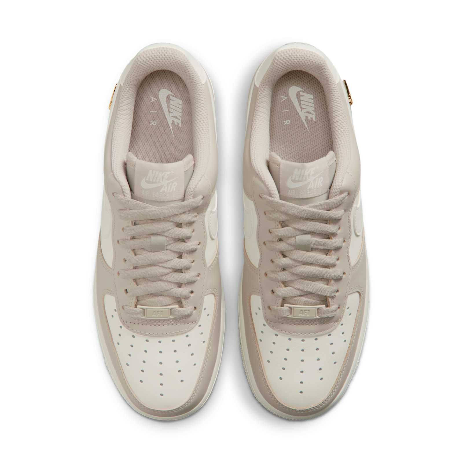 Nike Air Force 1 07 Cream Metallic Gold IV5197-200 middle