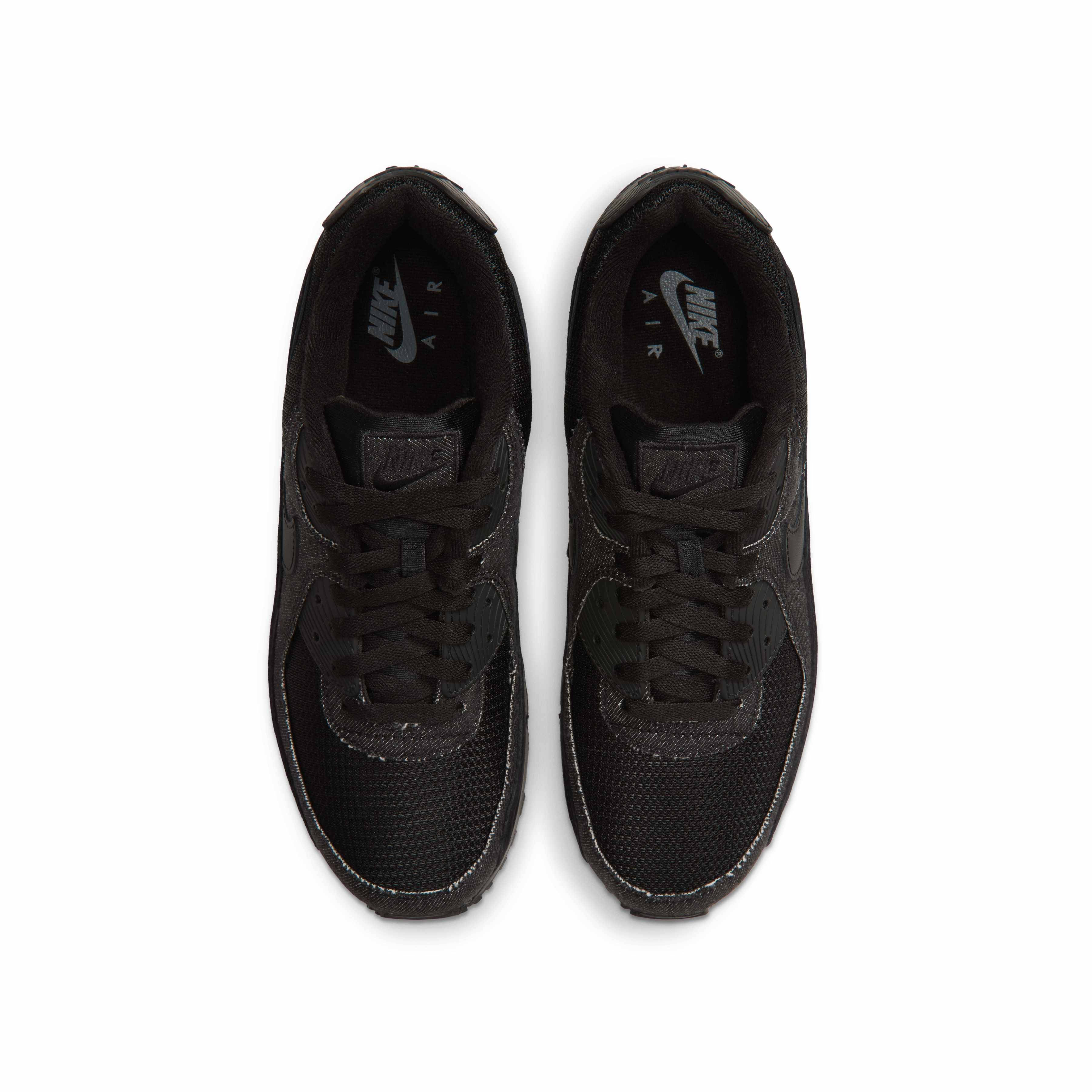 Nike Air Max 90 Black Denim middle