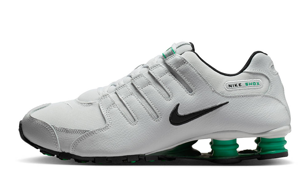 Nike Shox NZ Grey Fog Stadium Green IQ8263-001