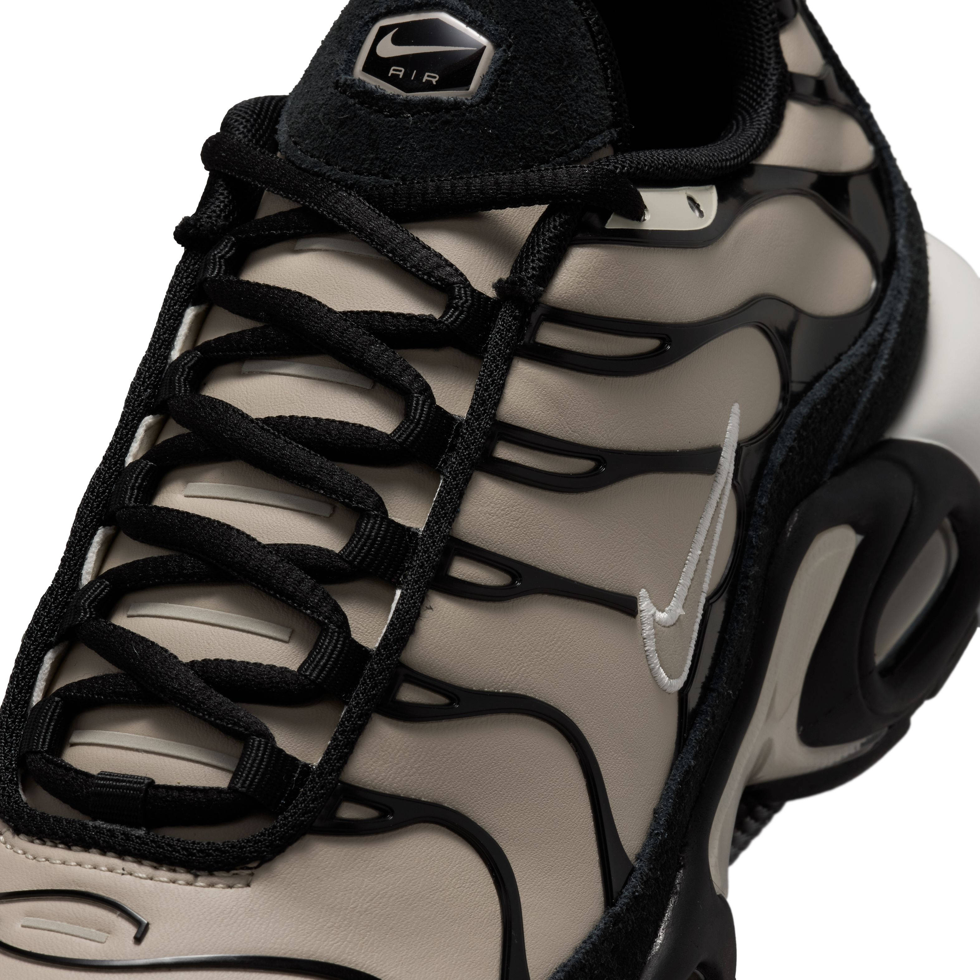 Nike TN Air Max Plus Suede Cream Black IV5286-200 side