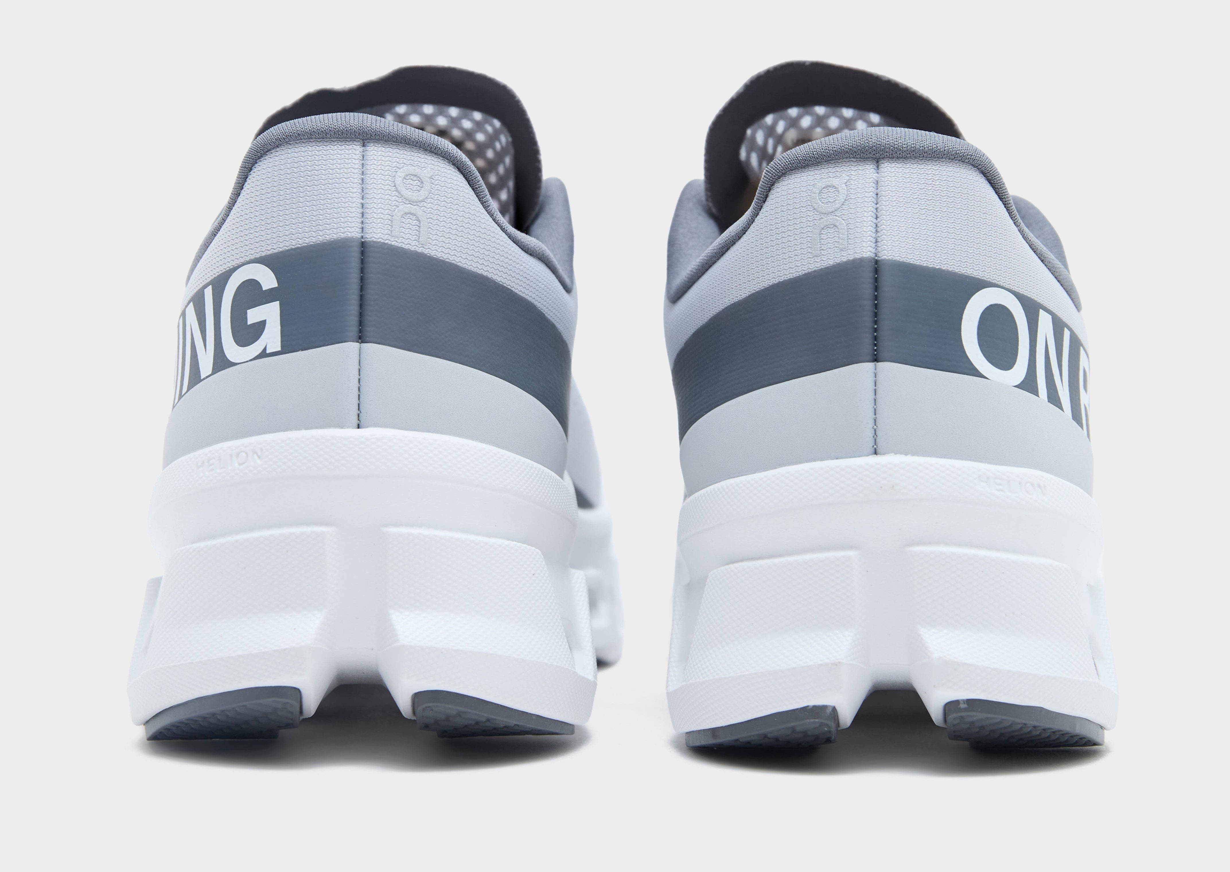 On Running Cloudmonster White Blue 798419 back