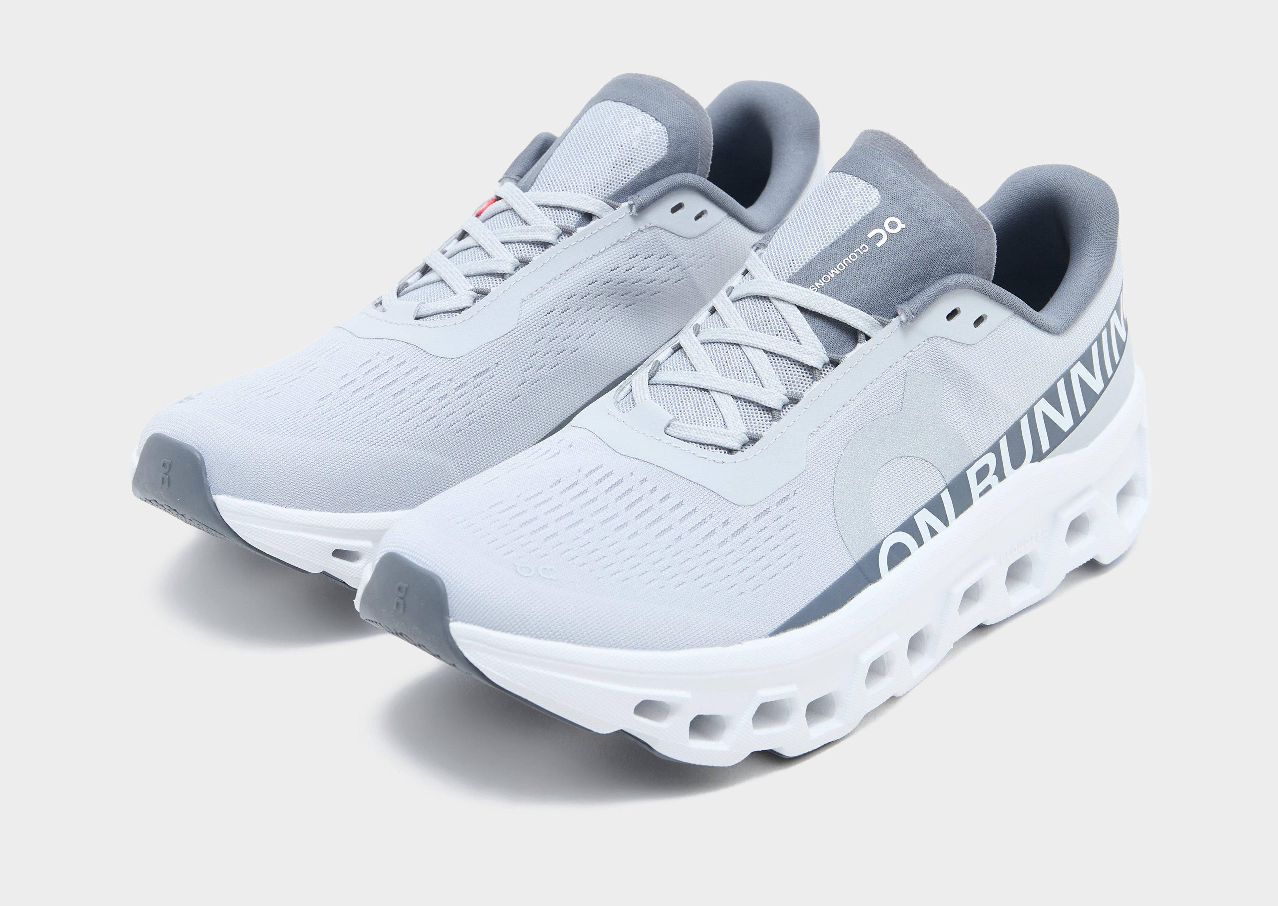 On Running Cloudmonster White Blue 798419 front