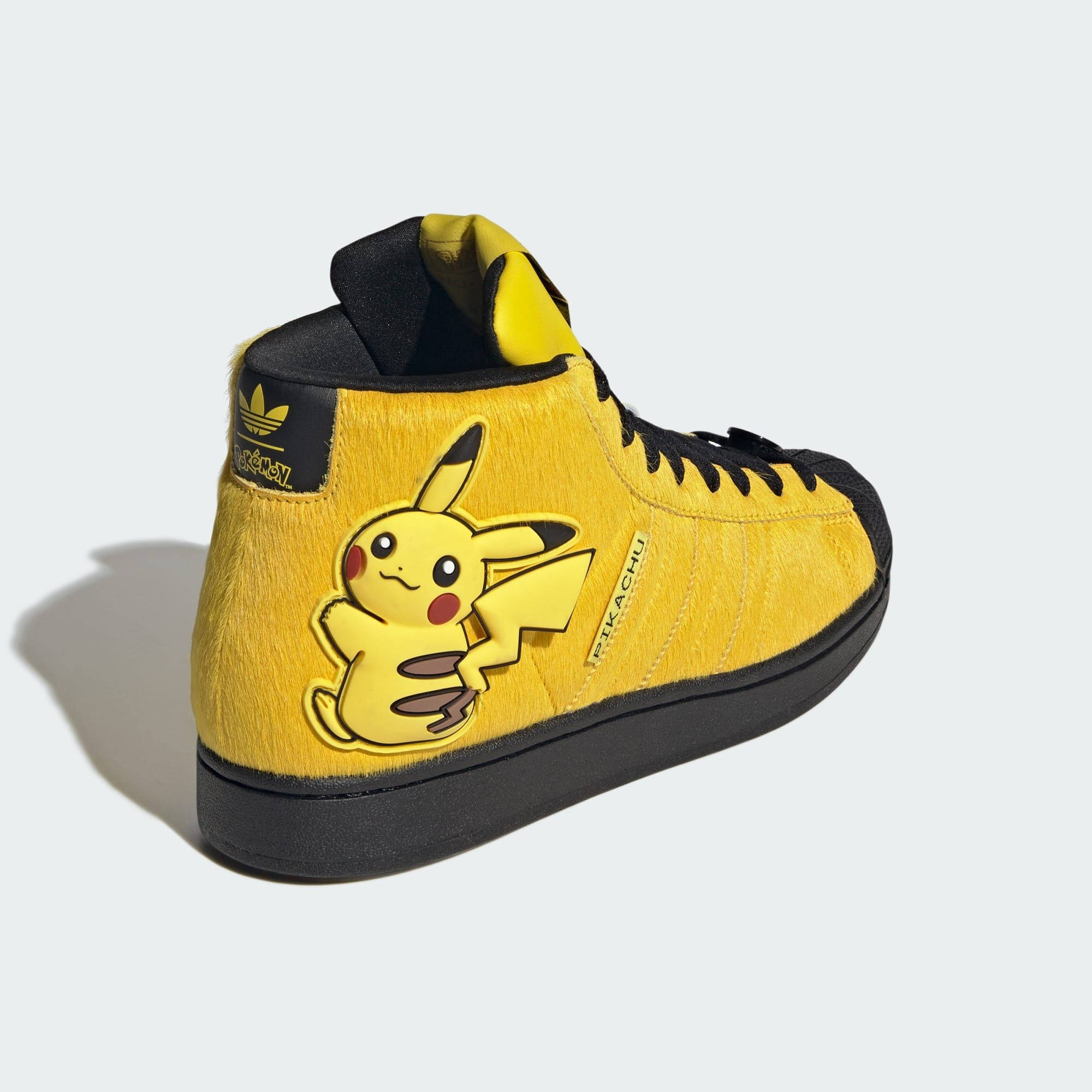 Pokémon x adidas Superstar Mid Pikachu KI2862 back