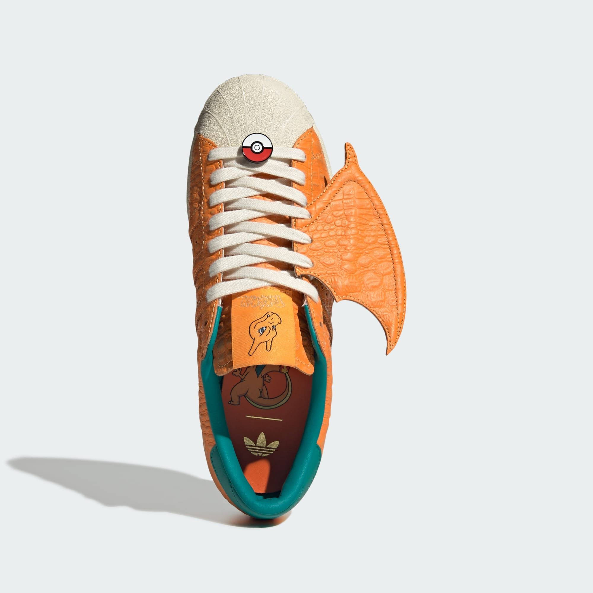 Pokémon x adidas Superstar Vintage Charizard KI2861 middle