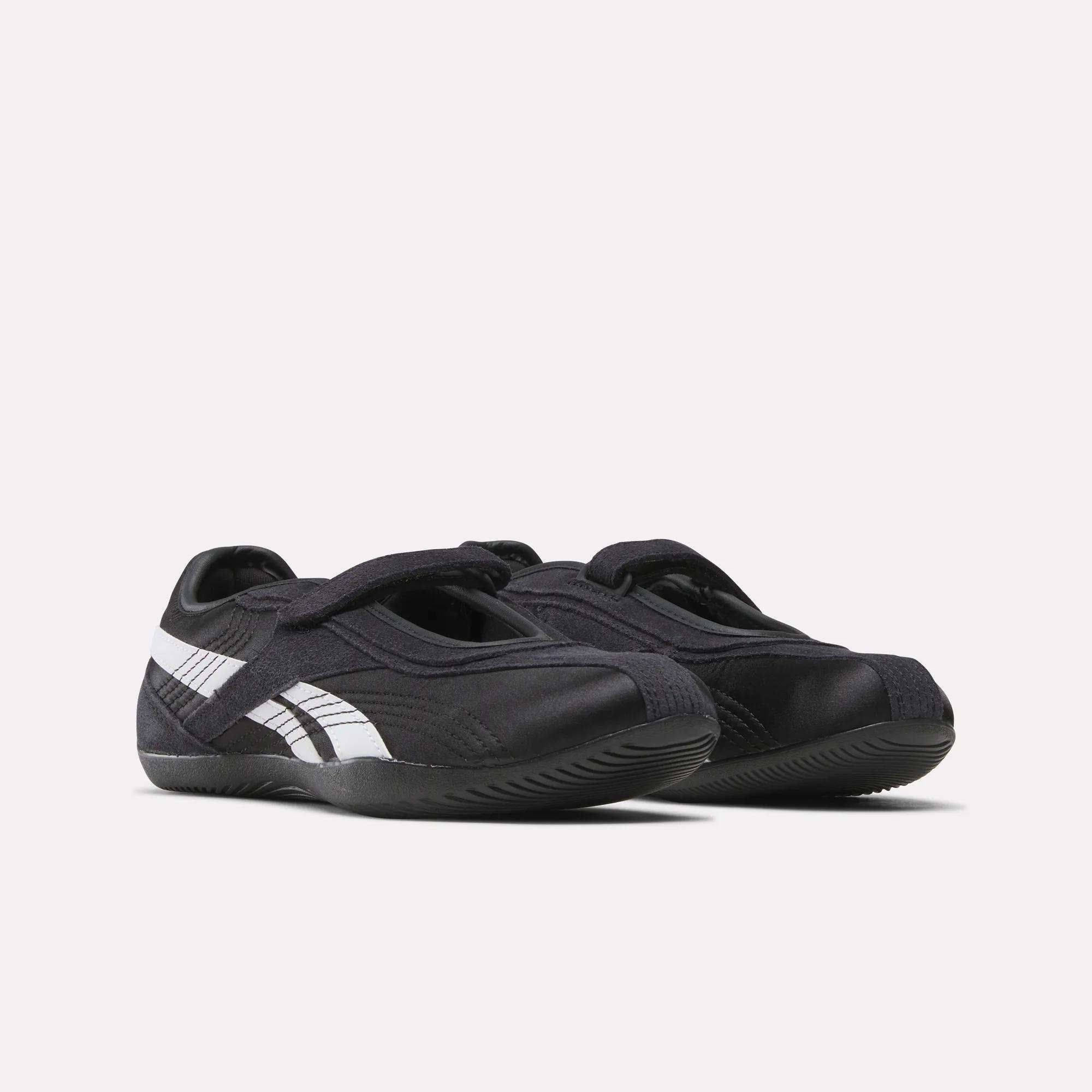 Reebok Ultra Lo Mary Jane Black White 100261002 front