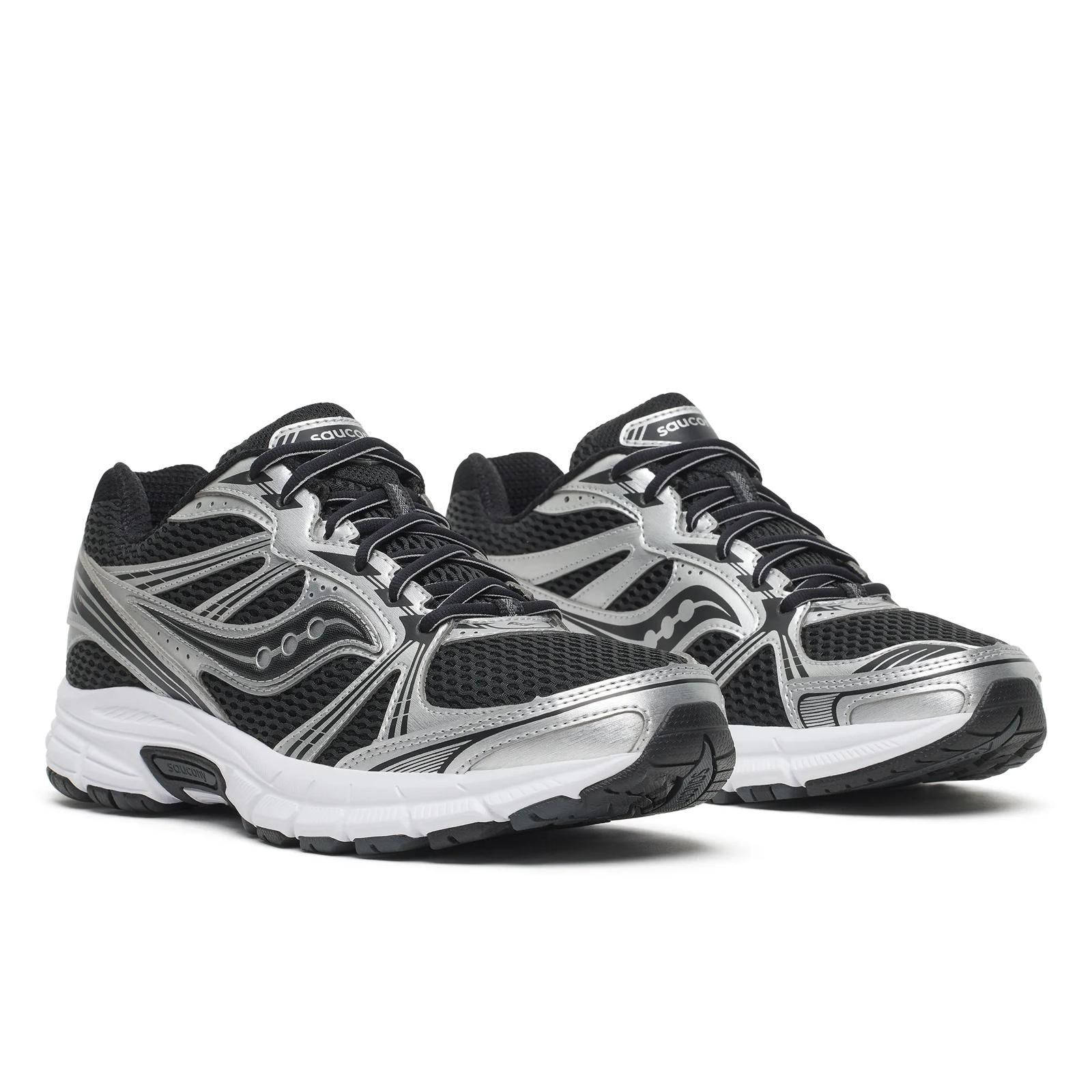Saucony Grid Legacy Silver Black S101836-1005 front