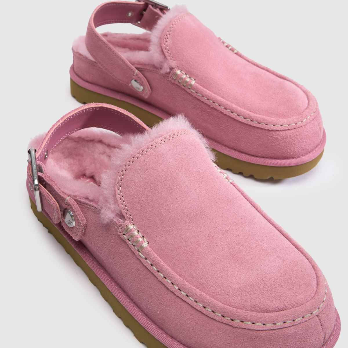 UGG Goldenstar Evelina Clog Pink side