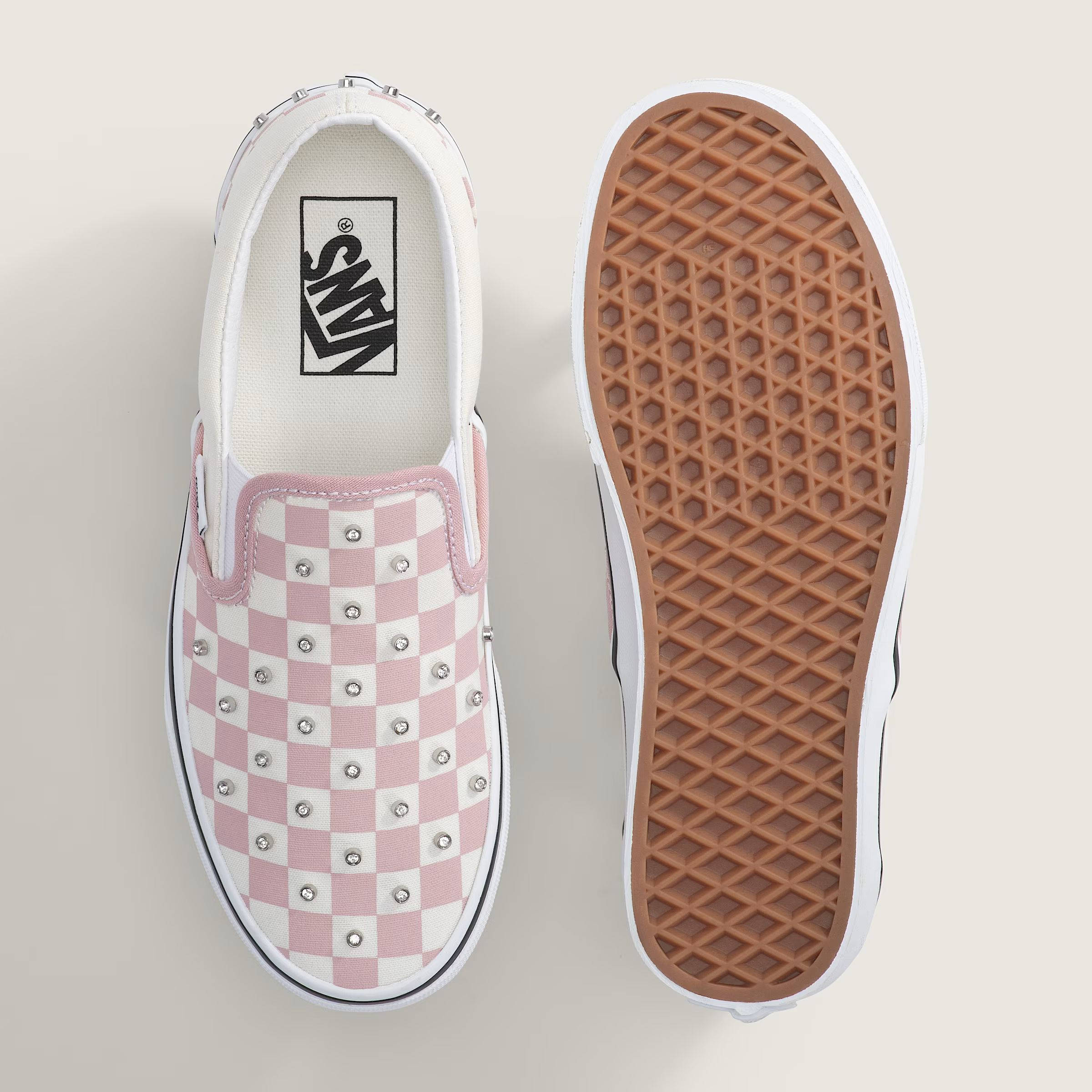 Vans Classic Slip-On Pink White VN000D6YFPR middle