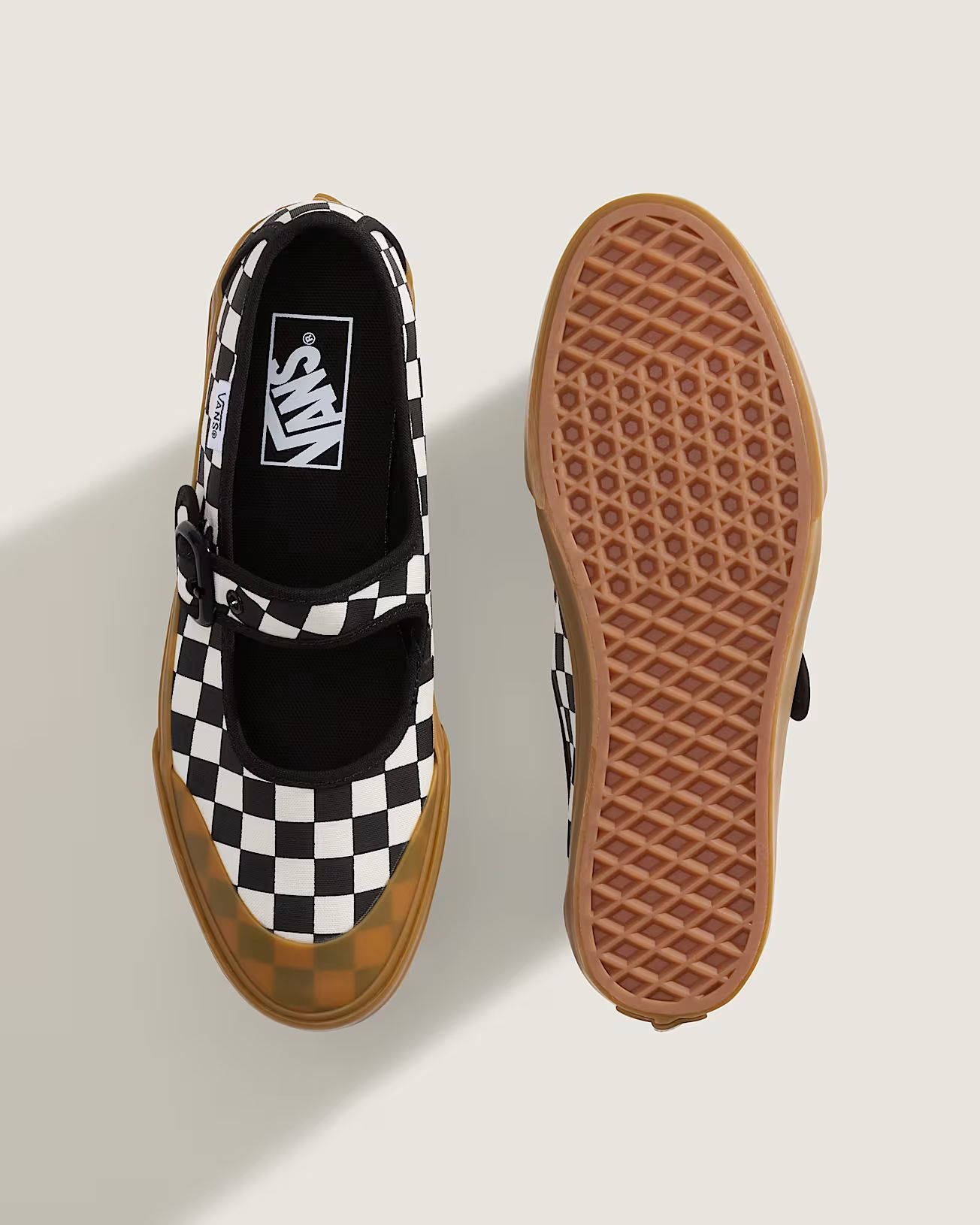 Vans Mary Jane Black White Checkerboard VN000CRRBA2 middle
