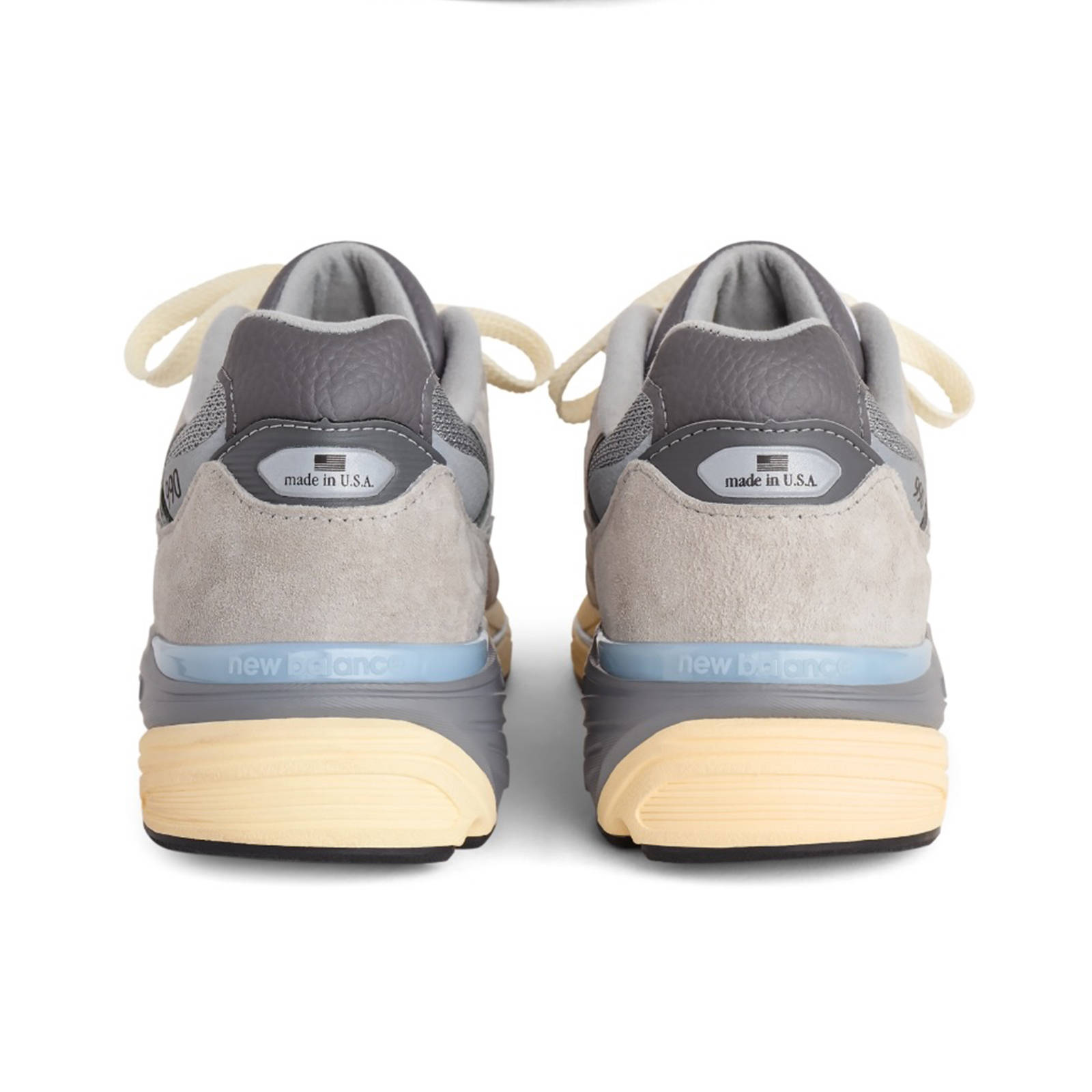 New Balance 990v7 Grey TBC back