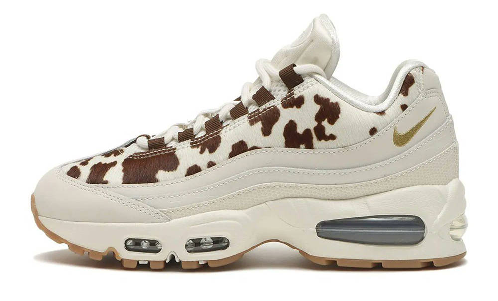 Nike Air Max 95 Big Bubble Premium Cow Print Brown IR5113-001