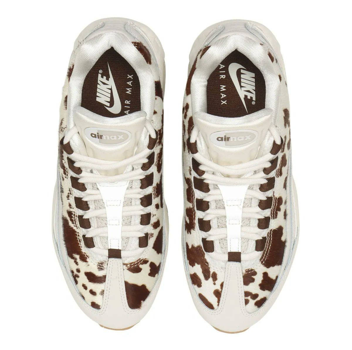 Nike Air Max 95 Big Bubble Premium Cow Print Brown IR5113-001middle