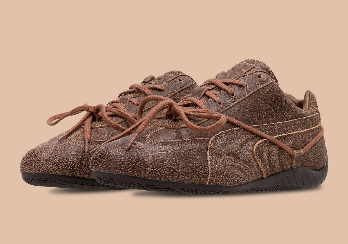 Ros x PUMA Speedcat OG Brown front