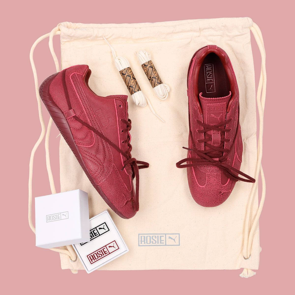Ros x PUMA Speedcat OG Pink top