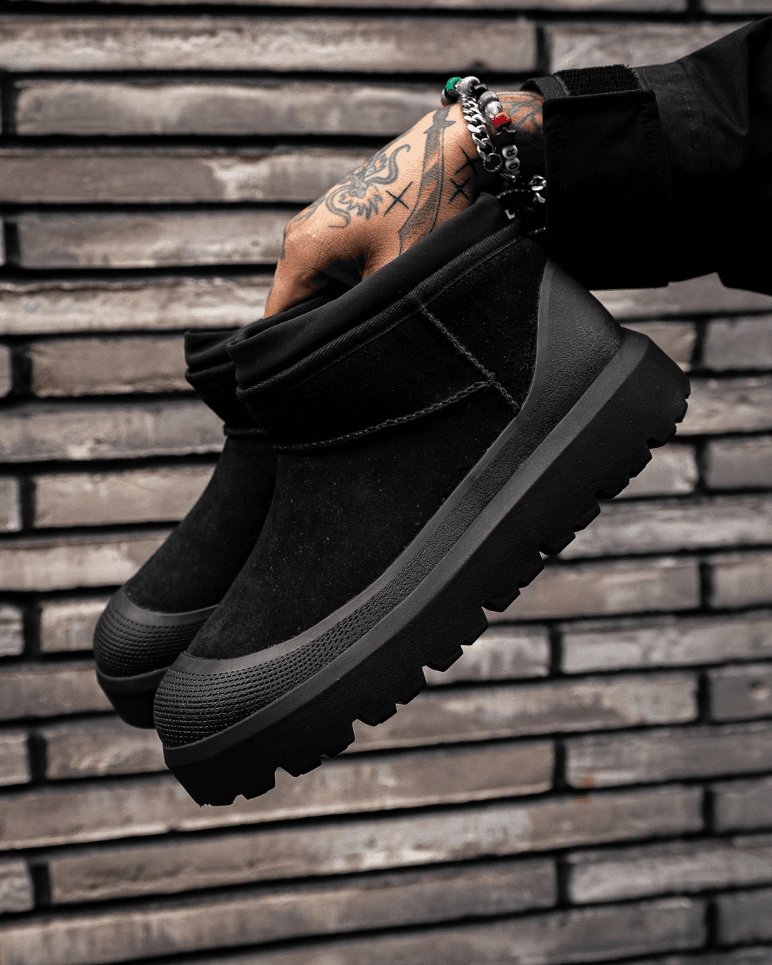 Men's Classic Ultra Mini Weather Hybrid Boot Black/Black