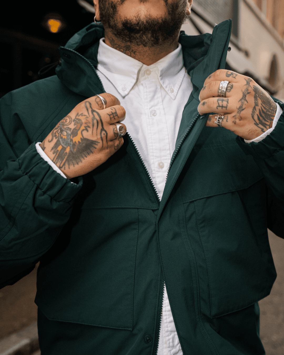 Regular Fit Oxford Shirt White | Outfit